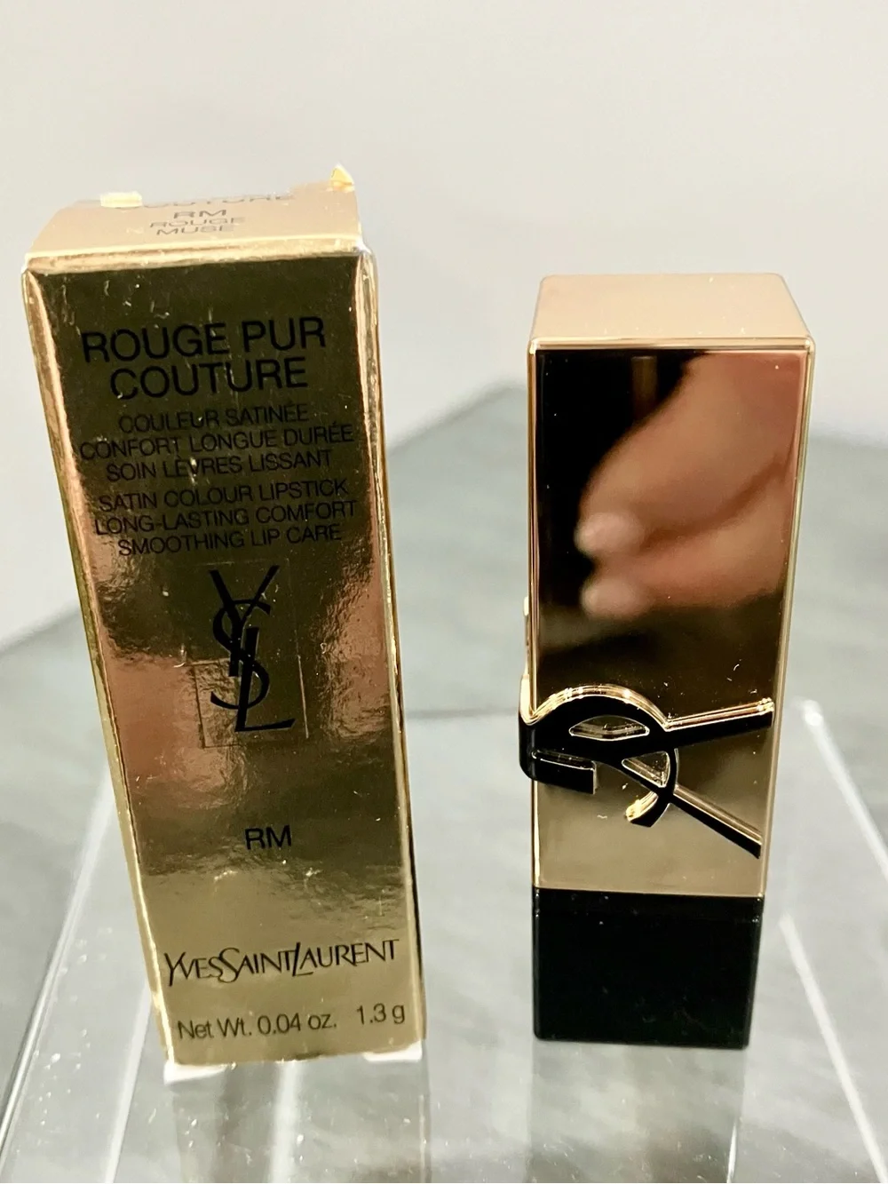 Yves Saint Laurent Rouge Pur Couture Satin Lipstick in Rouge Muse
